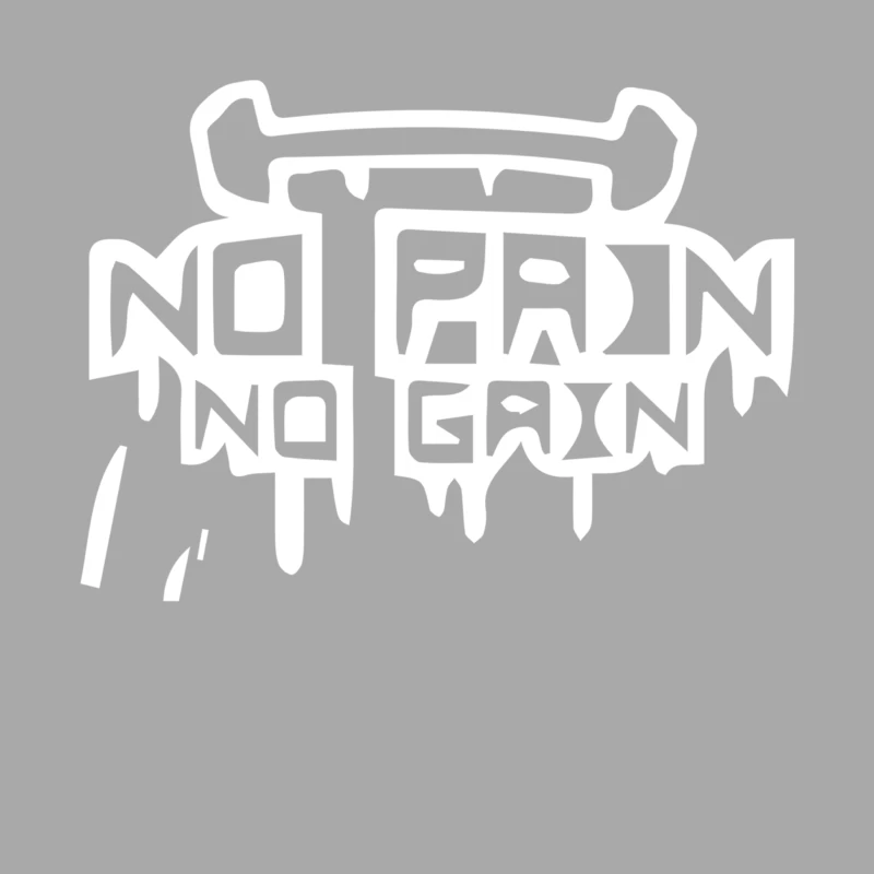 No Pain No Gain Female Pullover Hoodie