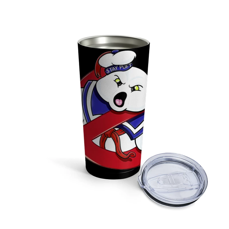 Stay Puft Marshmallow Man from Ghostbusters Travel Mug