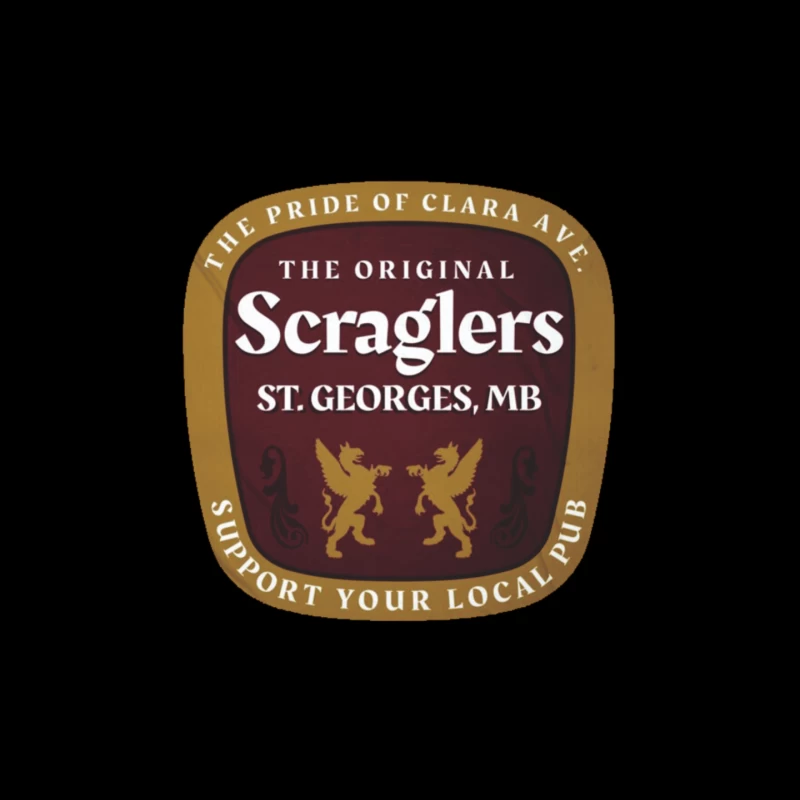 Scraglers Public House Mouse Pad
