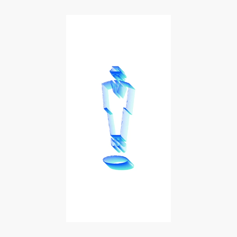 3D Ska Man Design iPhone Case