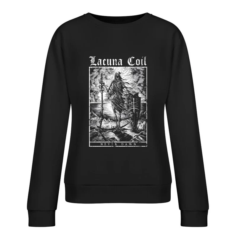 Lacuna Coil Never Dawn Female Pullover Sweatshirt