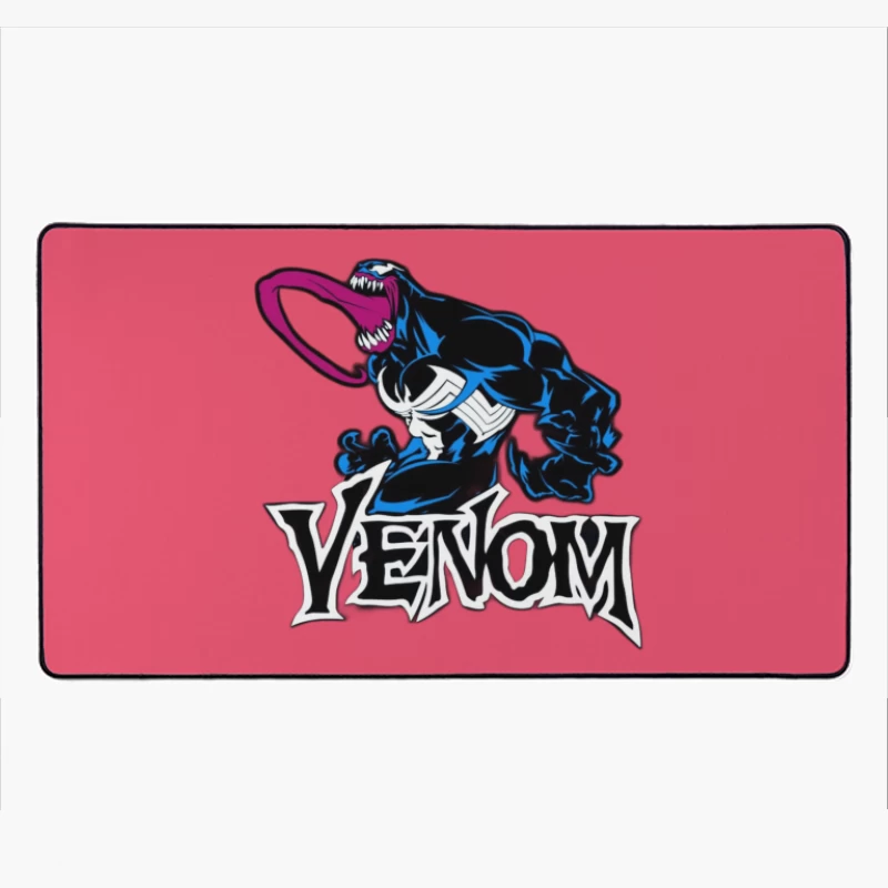 Venom Comic Character Illustration Desk Mat