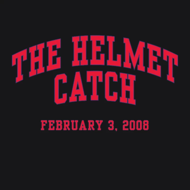 The Helmet Catch: Super Bowl Legacy from February 3, 2008 Female Pullover Hoodie