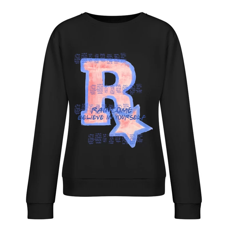 R-Stern-Motivation Damen Pullover Sweatshirt