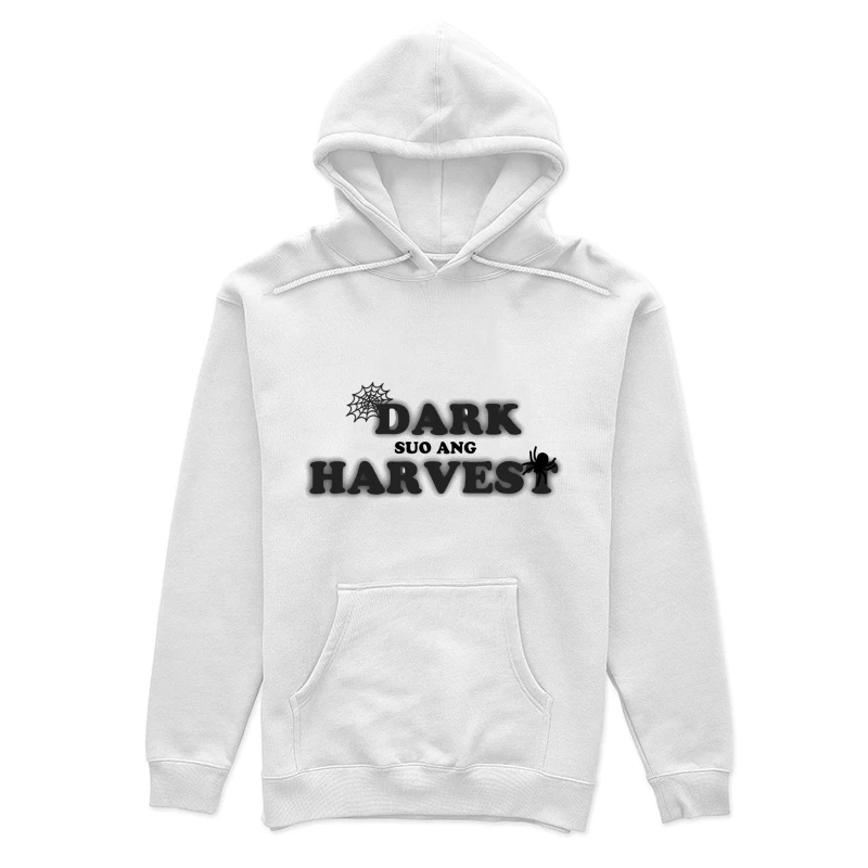 Dunkle Ernte mit Spinne und Spinnennetz Damen Pullover Hoodie