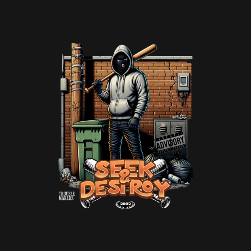 Scène de Vandalisme Urbain Femme T-Shirt