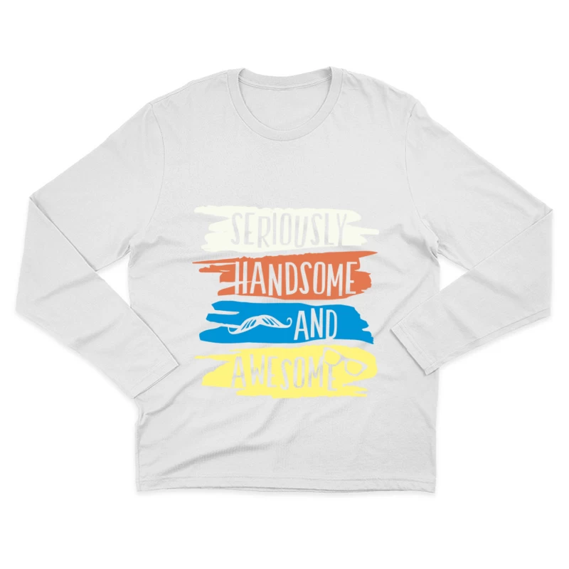 Ernsthaft stilvoll und cooles Design Herren Langarm T-Shirt
