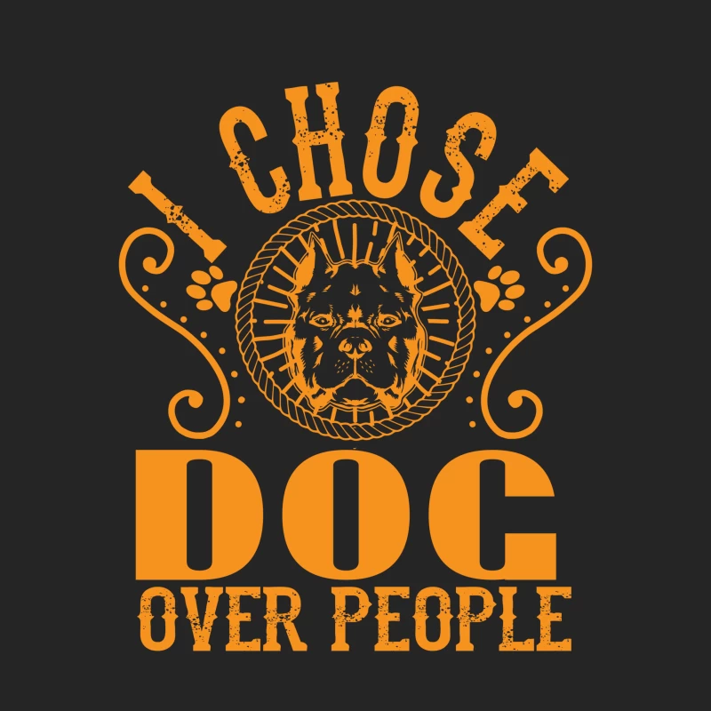 Amour des chiens avant tout Homme Sweat-shirt à enfiler