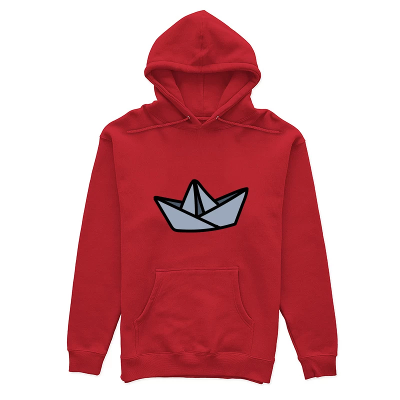 Bateau en papier plié Femme Sweat à capuche