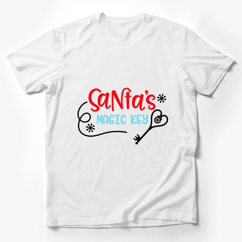 Clé magique du Père Noël Homme T-Shirt
