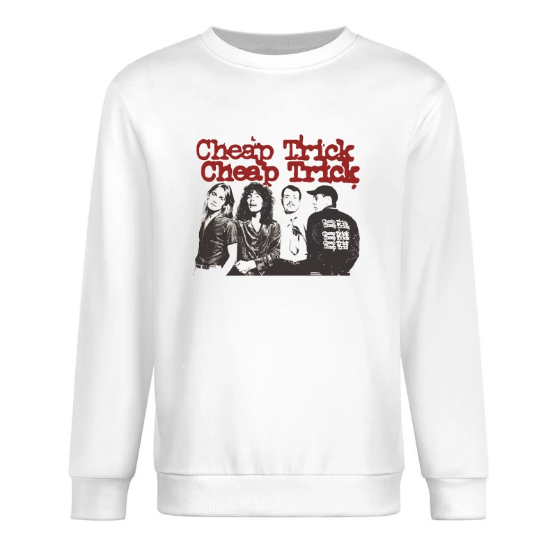 Cheap Trick Retro Male Pullover Sweatshirt