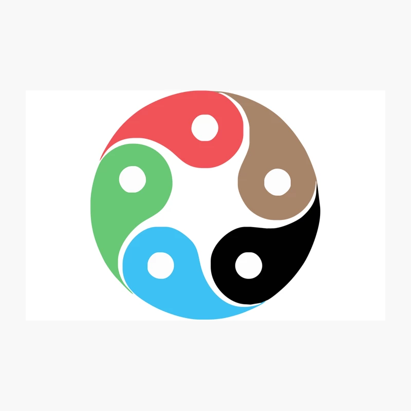 Zentao symbol as evolution of the Tao (Yin Yang) Travel Mug