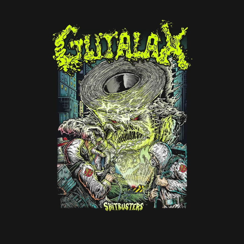 Gutalax Shitbusters Female Long Sleeve T-Shirt