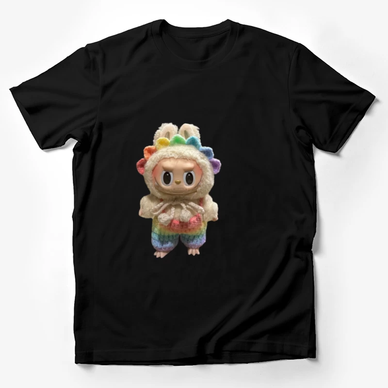 Bunte Puppe mit Regenbogenkostüm Herren T-Shirt