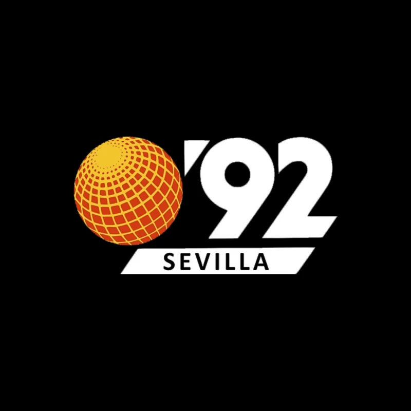 Sevilla world's fair expo Seville 1992 Throw Pillow