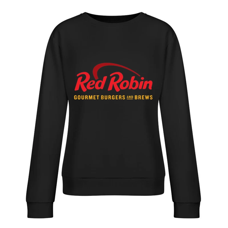 Red Robin Gourmet Burgers and Brews Restaurant Logo Female Pullover Sweatshirt