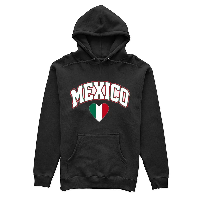 Mexiko-Design mit Herz Damen Pullover Hoodie