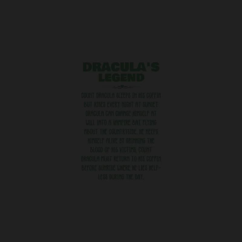 Dracula_s Legend from Abbot and Costello Meet Frankenstein Bucket Hat