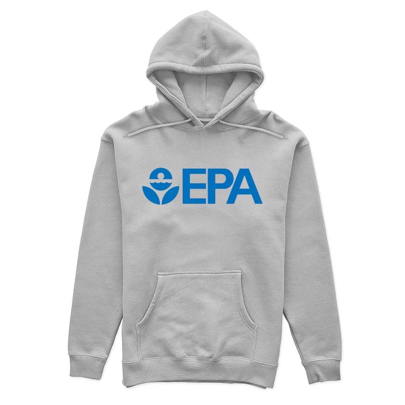 Environmental Protection Agency (EPA) Official Blue Logo Design Female Pullover Hoodie