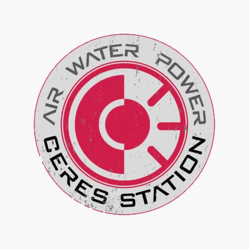 Expanse Ceres Station Logo Sign Cotton Tote Bag