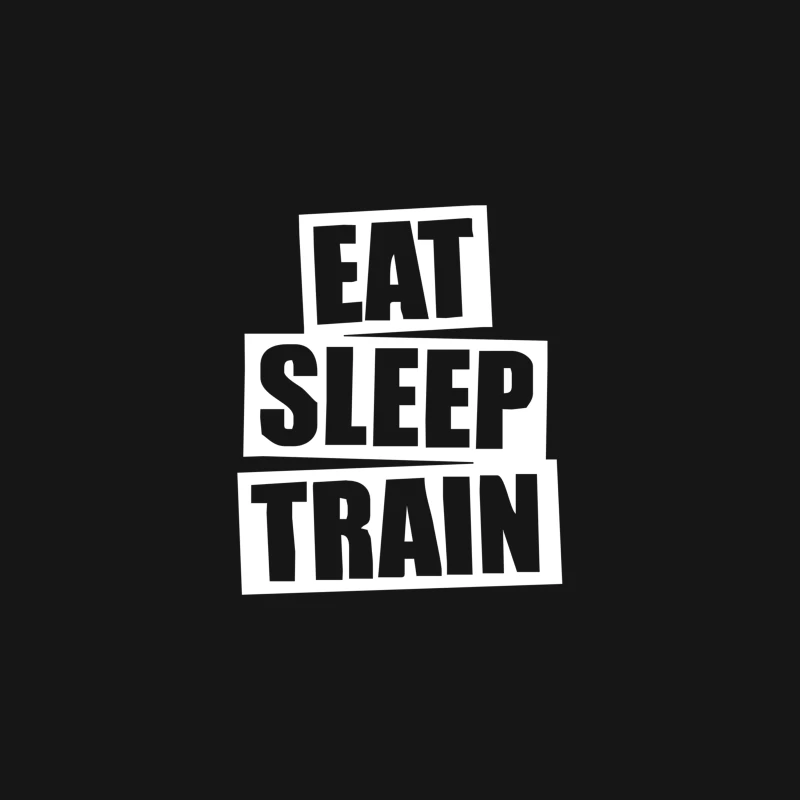 V5 Eat Sleep Train Desk Mat