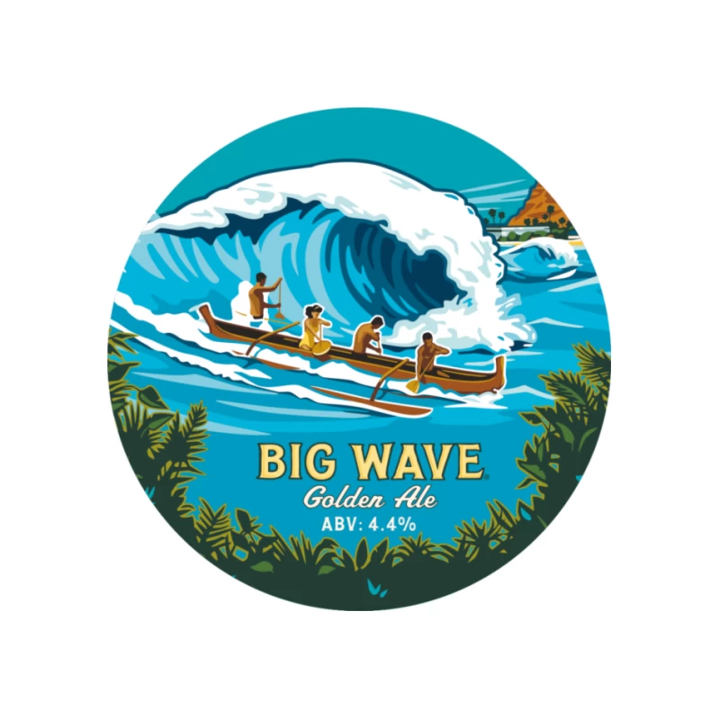 Kona Big Wave Pin