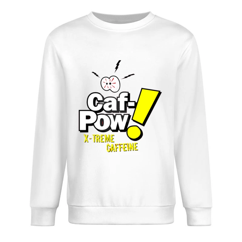 Vintage TV Caf Pow Male Pullover Sweatshirt