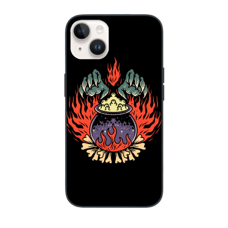 Cauldron of Flames iPhone Case