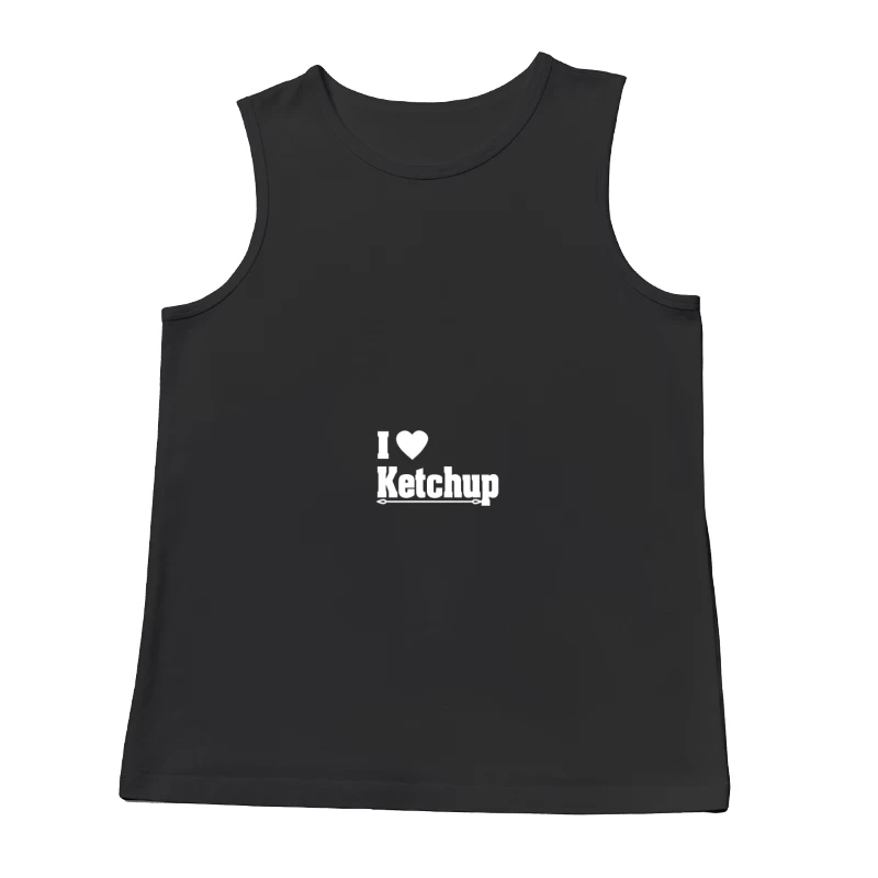 J'aime le ketchup - Design amusant Homme Débardeur