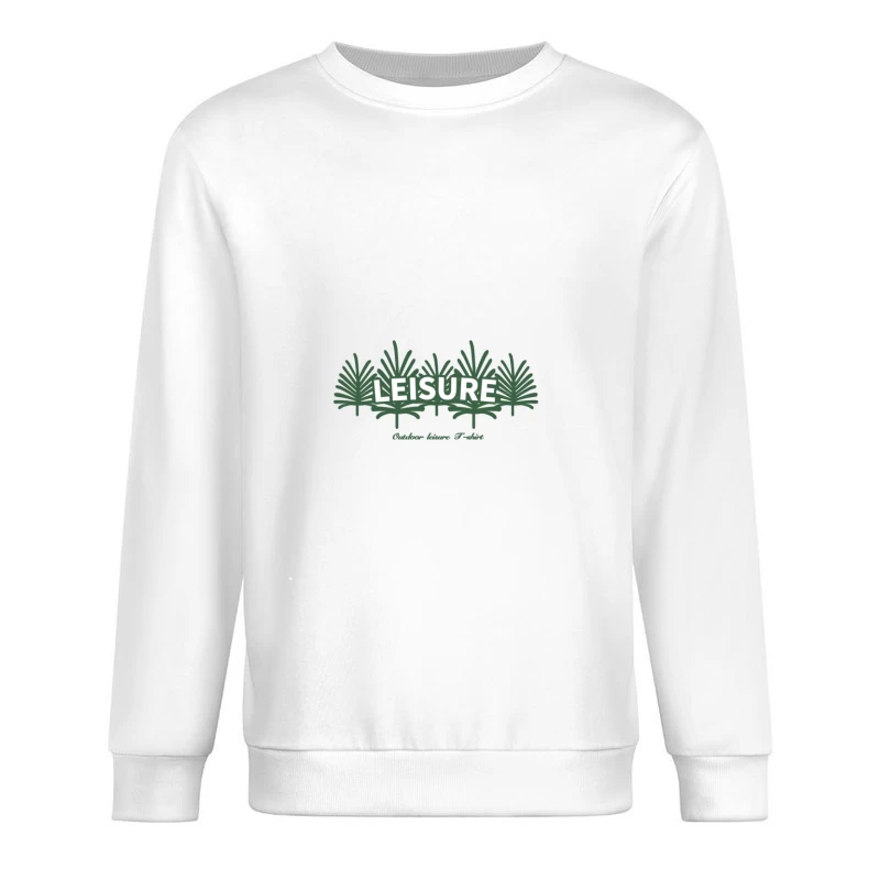 Freizeit-Natur-Logo Herren Pullover Sweatshirt