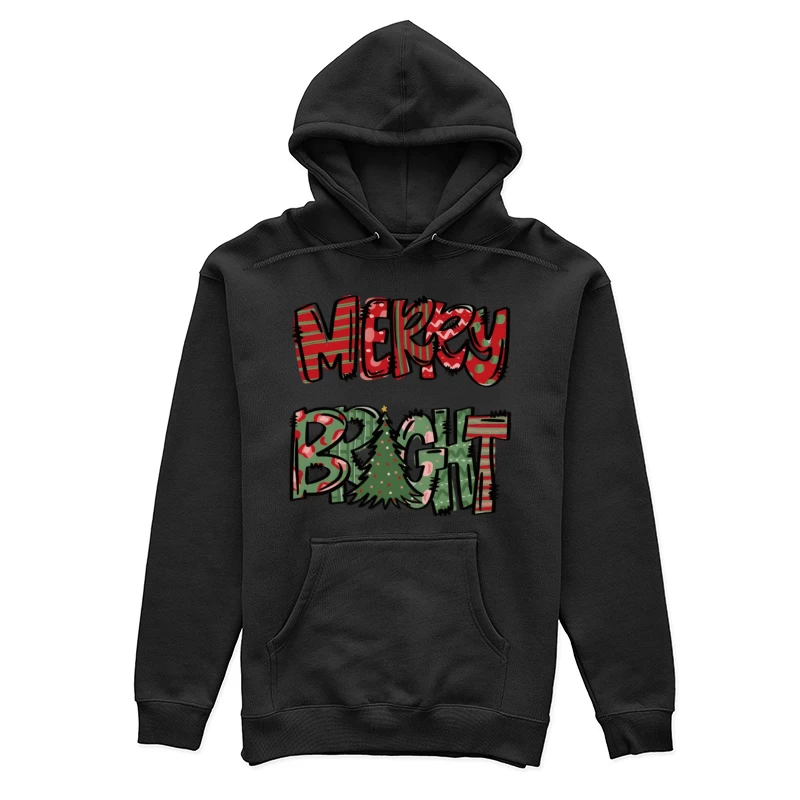 Weihnachtsbotschaft mit festlichen Farben Damen Pullover Hoodie