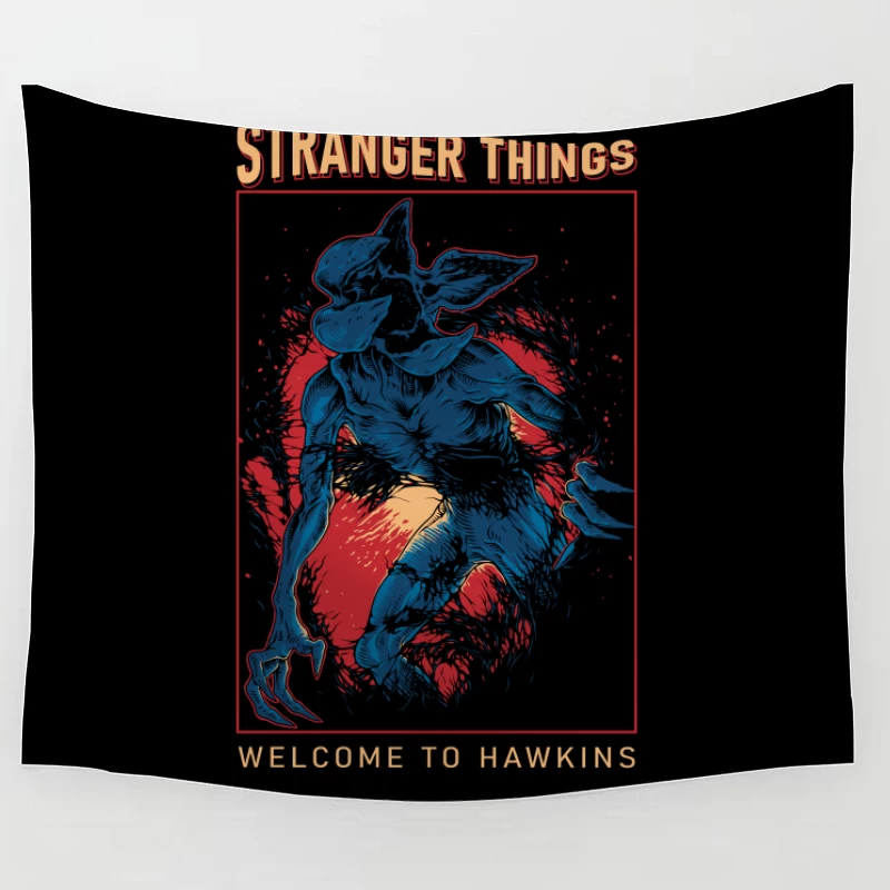 Stranger Things Artwork Tapestry