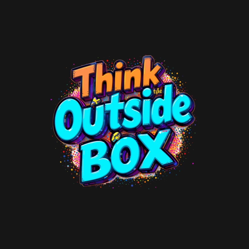 Think Outside the Box: A Creative and Inspirational Design Female Long Sleeve T-Shirt