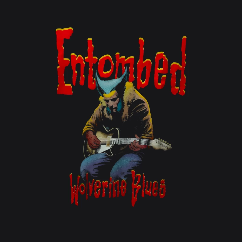 Entombed Wolverine Blues Classic Male Pullover Hoodie