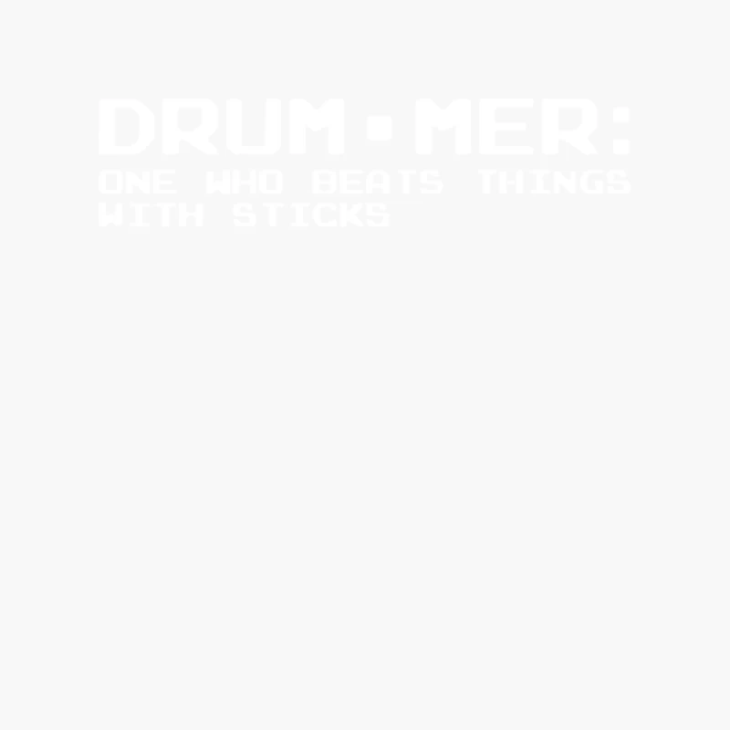 Definition Of A Drummer Cotton Tote Bag