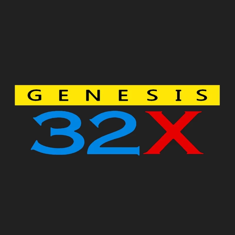 Genesis 32X: Retro Sega Gaming Console Logo Bucket Hat