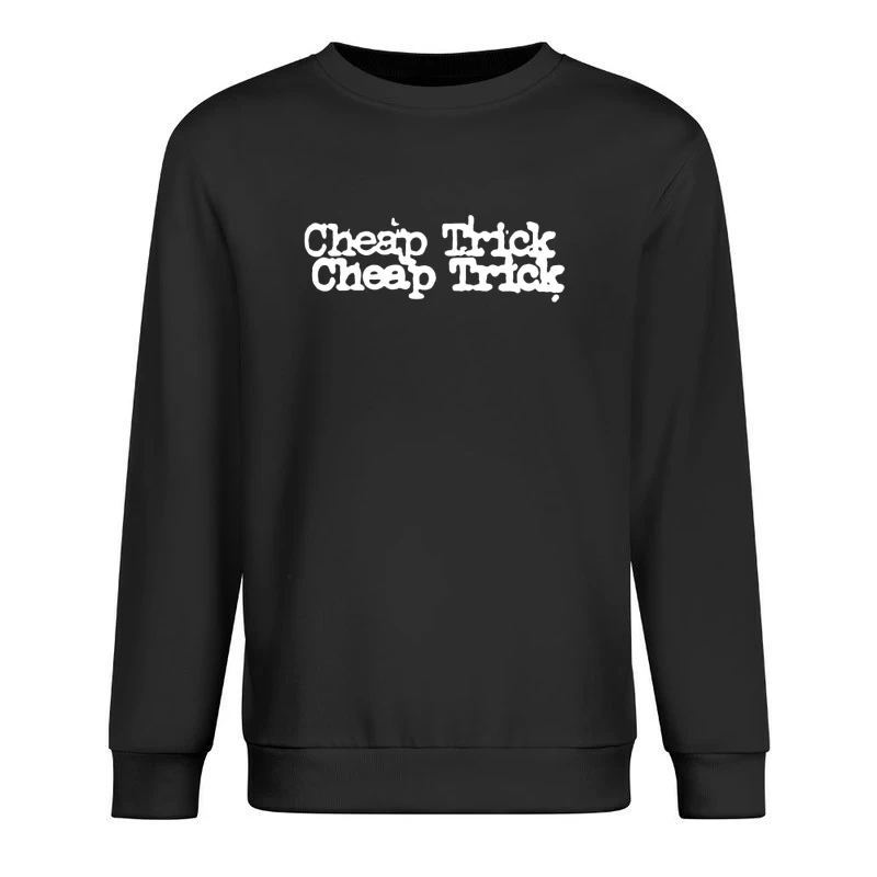 Cheap Trick Logo Male Pullover Sweatshirt