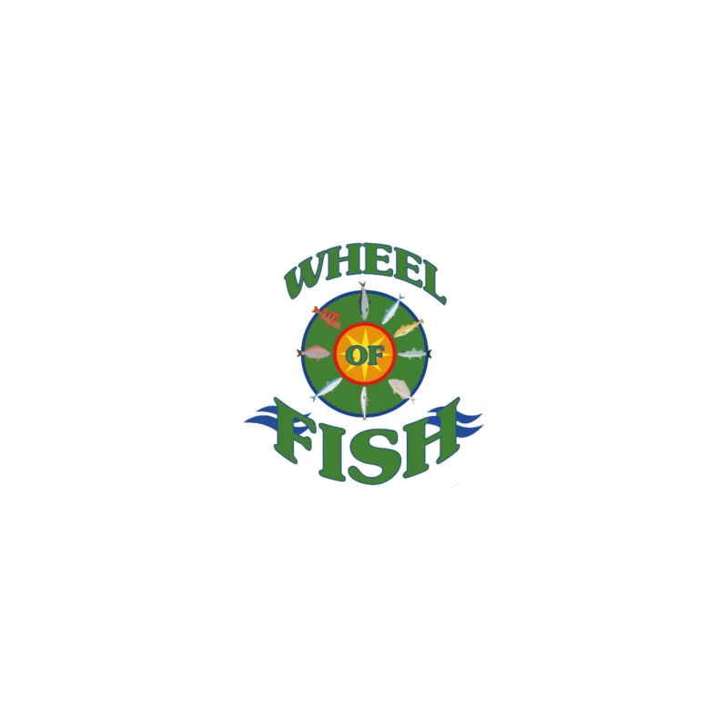 Wheel of Fish iPhone Case
