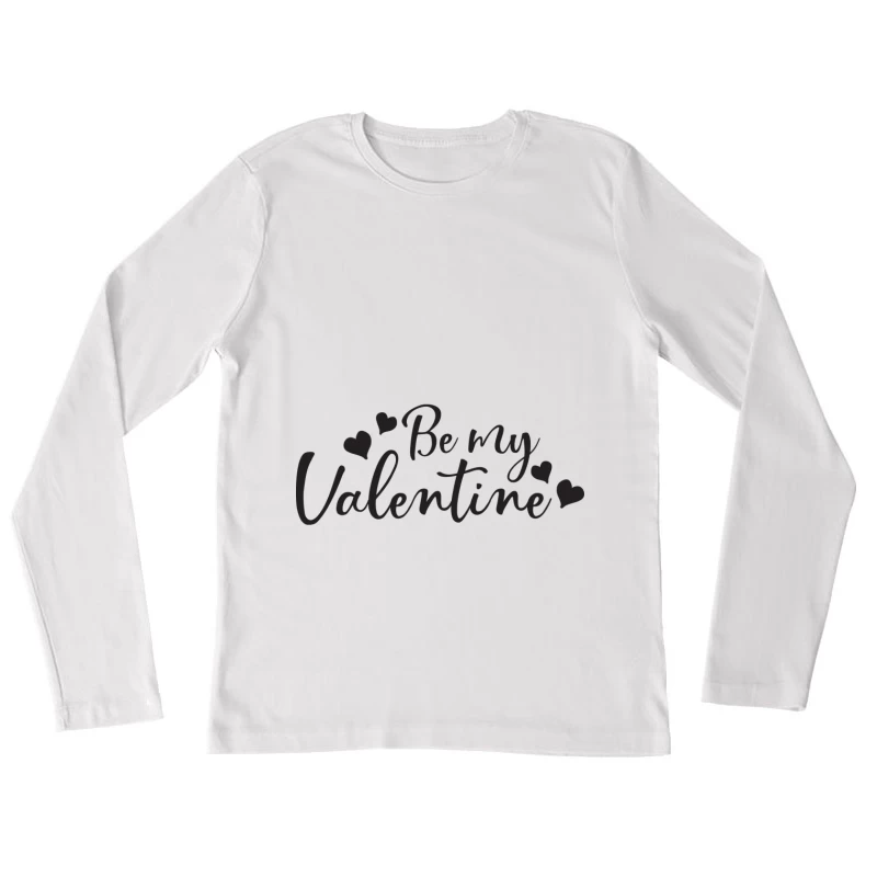 Invitation romantique pour la Saint-Valentin Femme Manches Longues T-Shirt
