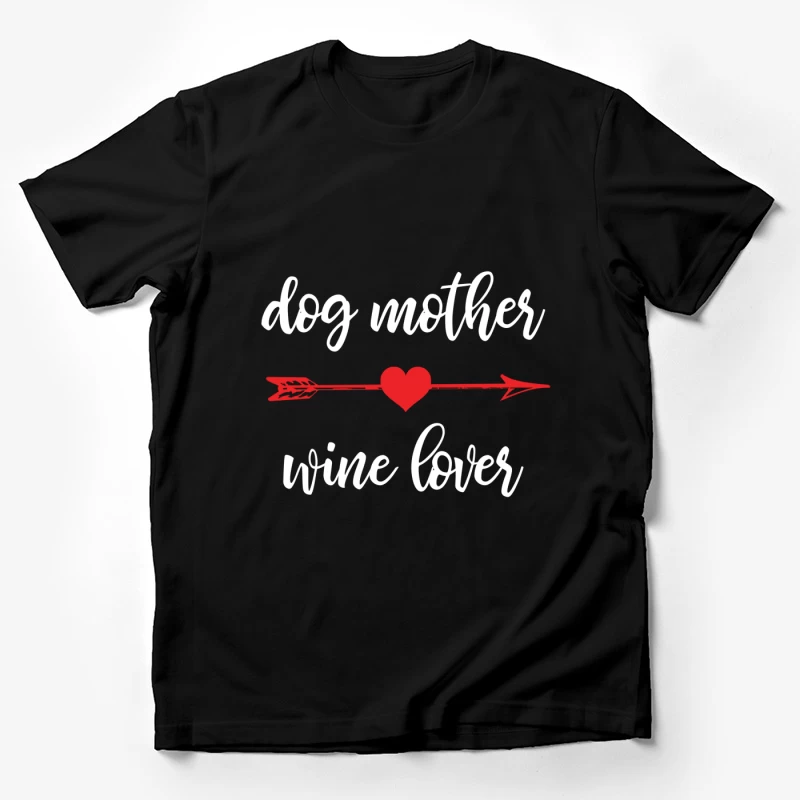 Amour des chiens et du vin Homme T-Shirt