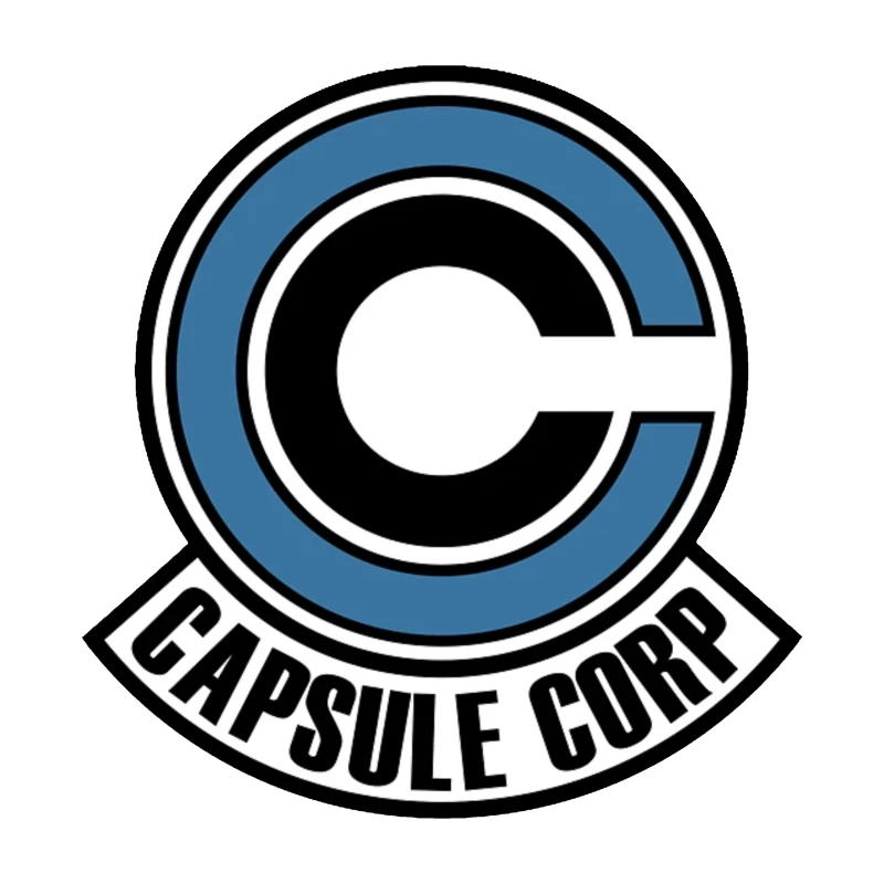 Capsule Corp Logo Throw Pillow
