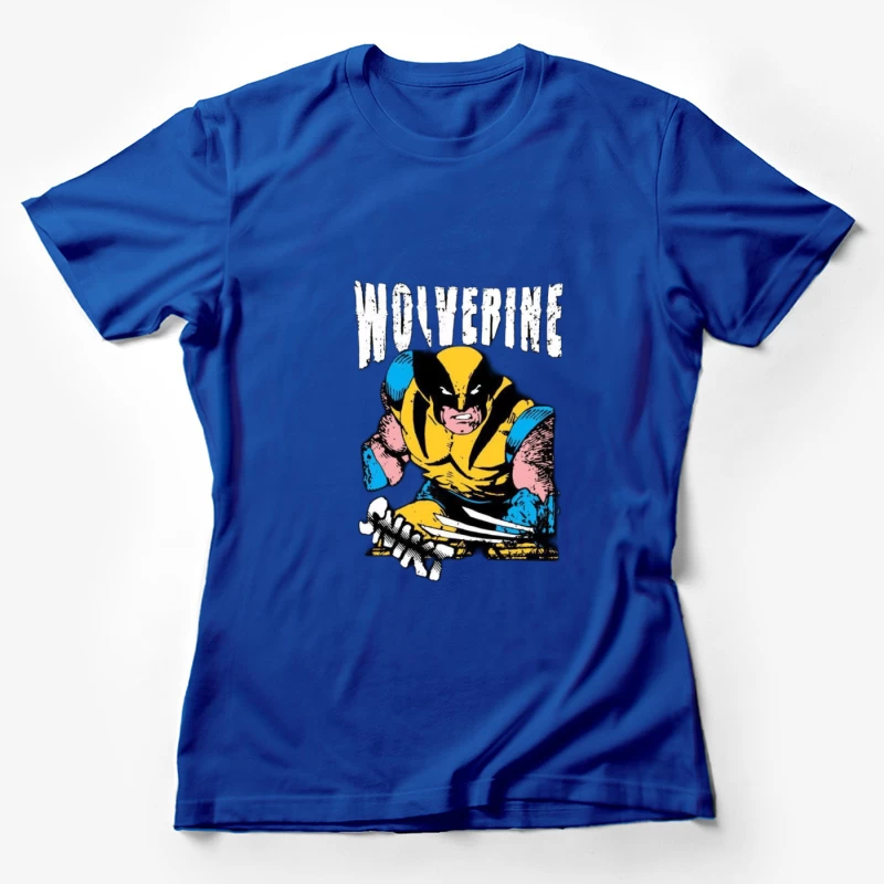 Comic Book Character - Wolverine Female T-Shirt