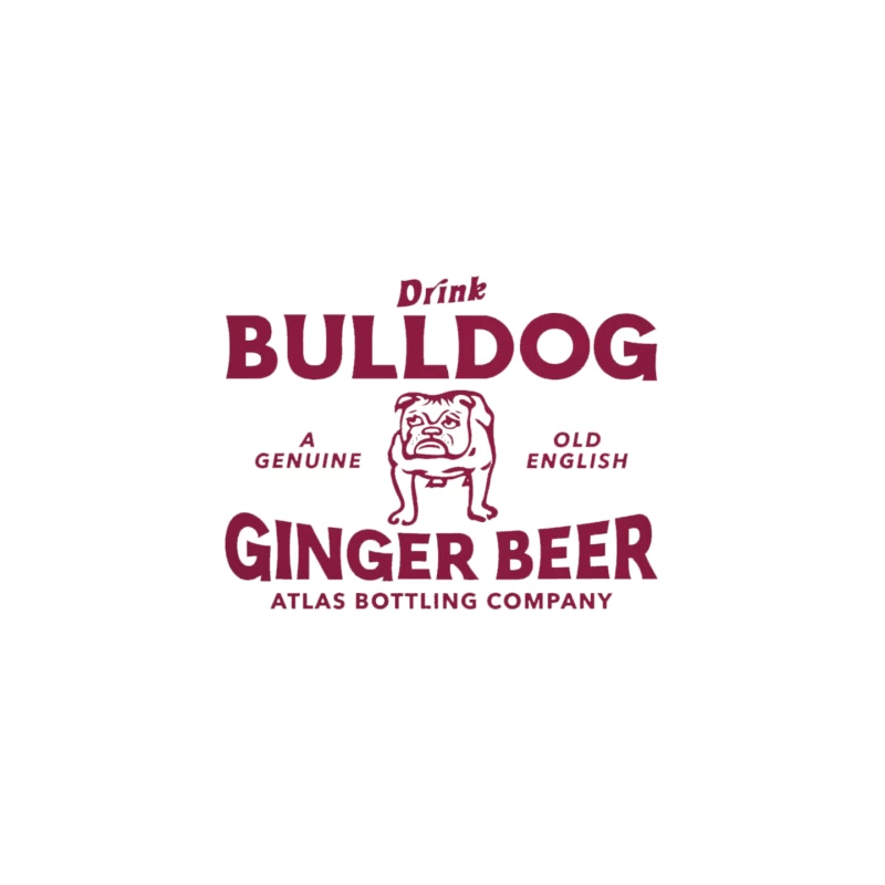 BULLDOG GINGER BEER Mouse Pad
