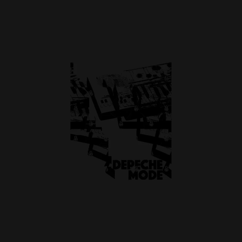 Depeche Mode 80s Original Retro Tribute Artwork Design Desk Mat