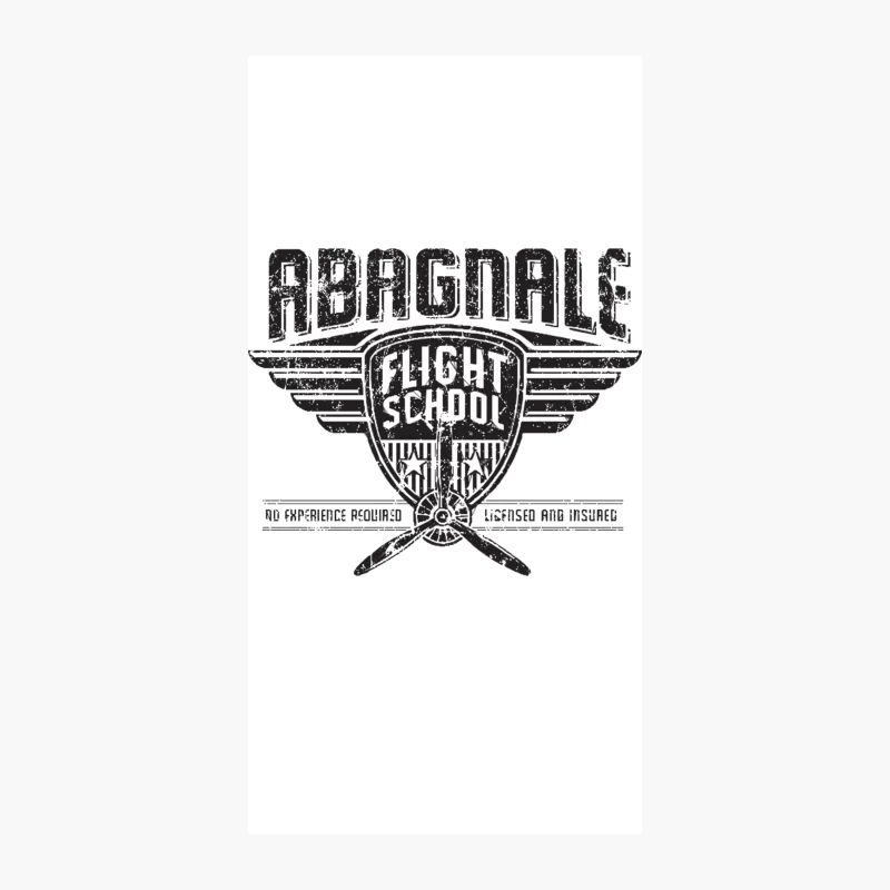 Abagnale Flight School iPhone Case