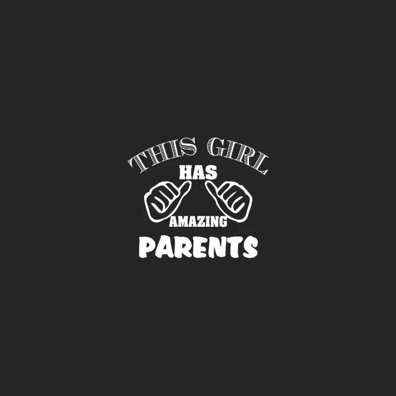 Design amusant pour filles avec parents Homme Sweat-shirt à enfiler