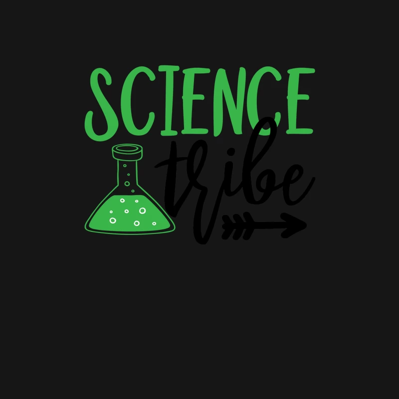 Tribu de la science avec tube à essai Femme T-Shirt