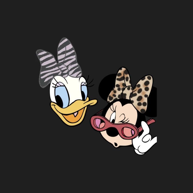 Mode dessin animé avec nœuds Homme Débardeur