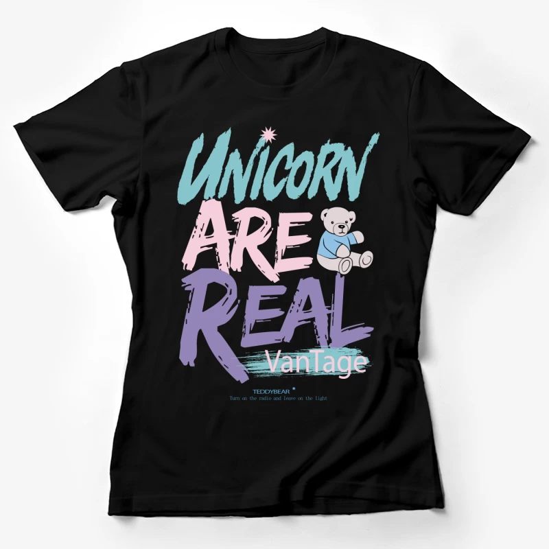 Einzigartige Bär-Designs mit Botschaften Damen T-Shirt