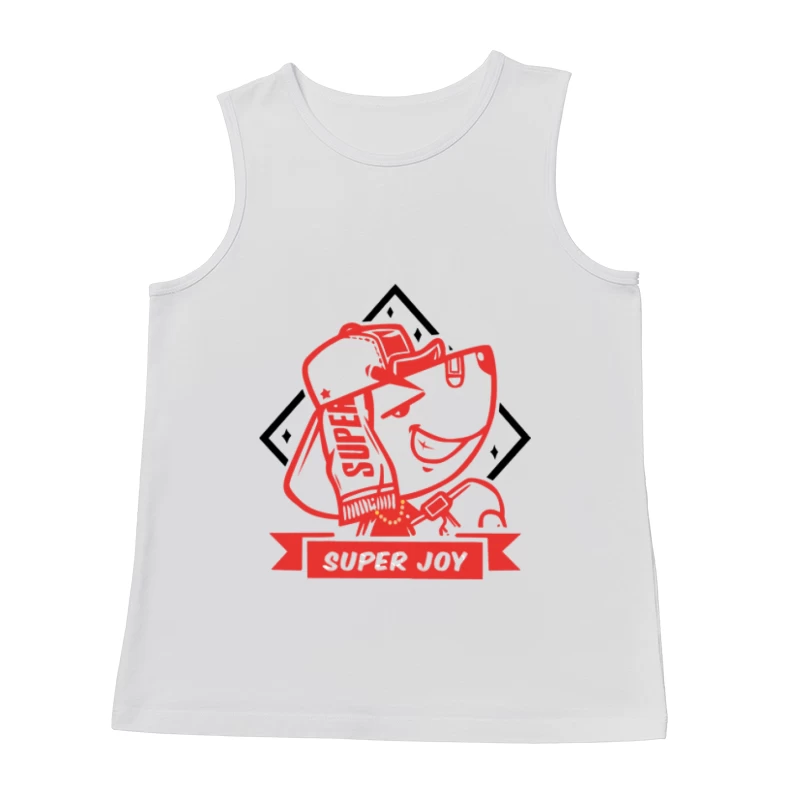 Superheld-Bär mit Limonade Herren Tanktops